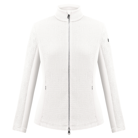 Women's Stretch interlock fleece in White 1603