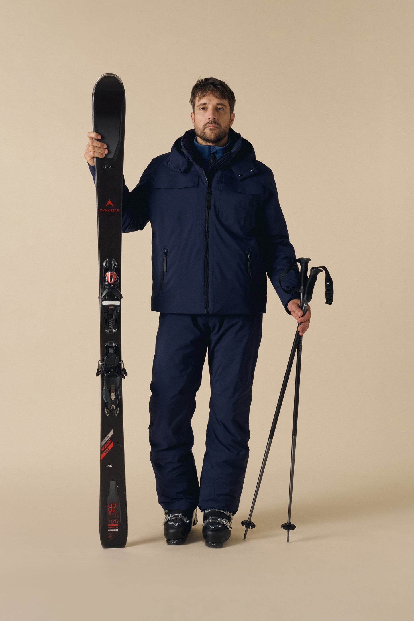 Poivre Blanc 0600 Men's Ski Jacket Gothic Blue