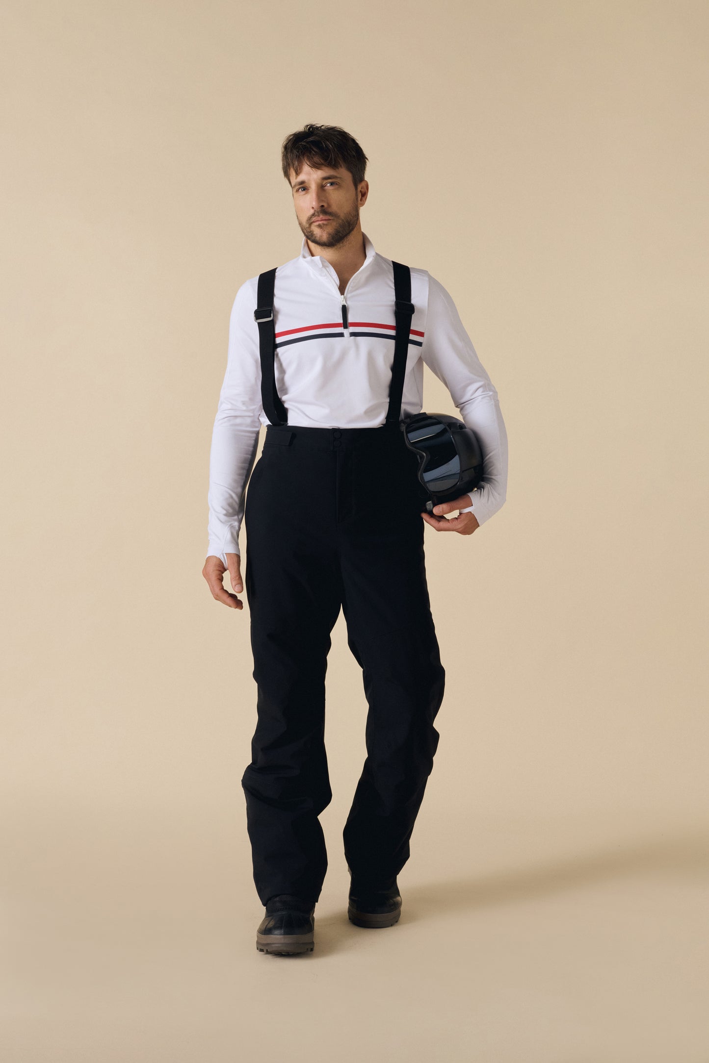 Poivre Blanc 0623 Men's Ski Pant Black