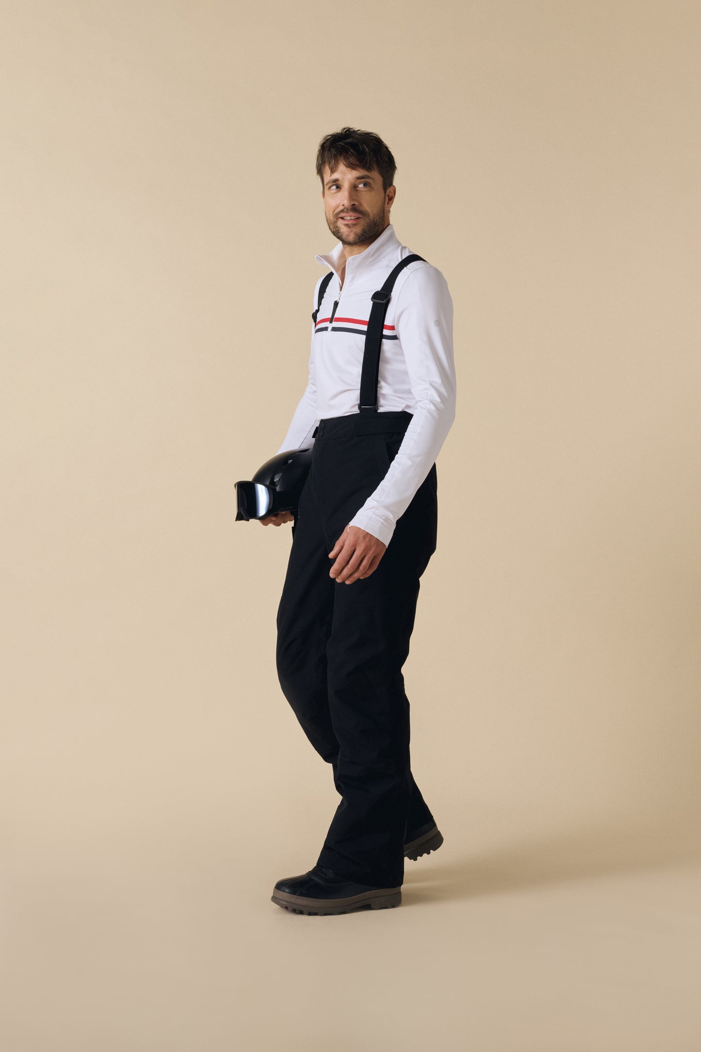 Poivre Blanc 0623 Men's Ski Pant Black