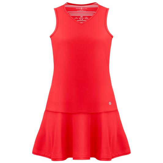 Women's Tennis & Padel Dress 2131 in Techno Red