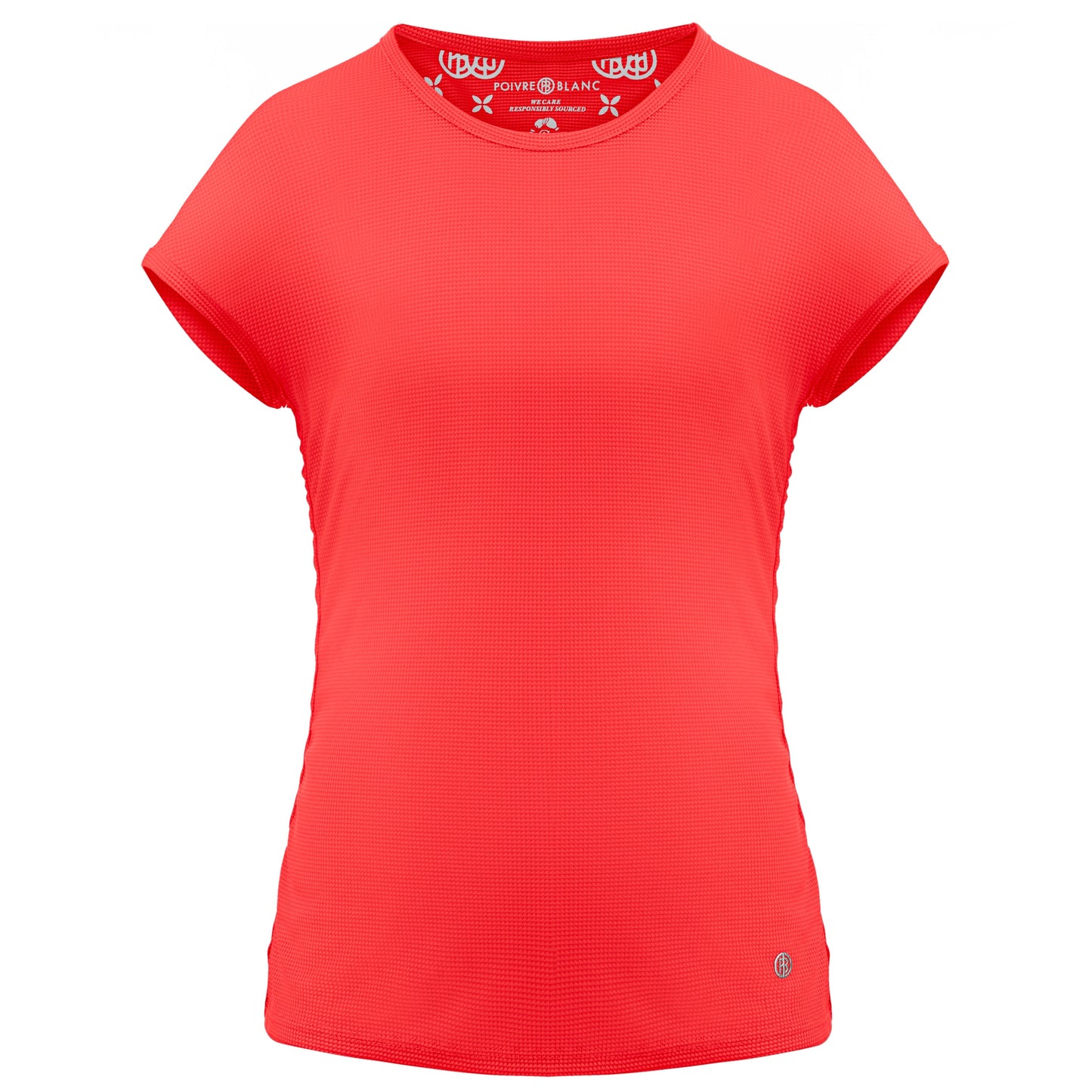 Women's Eco-Active Light capped sleeve T-shirt 2101 in Electro Orange