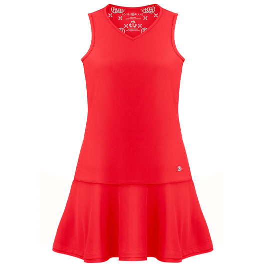 Women's Tennis & Padel Dress 2131 in Electro Orange