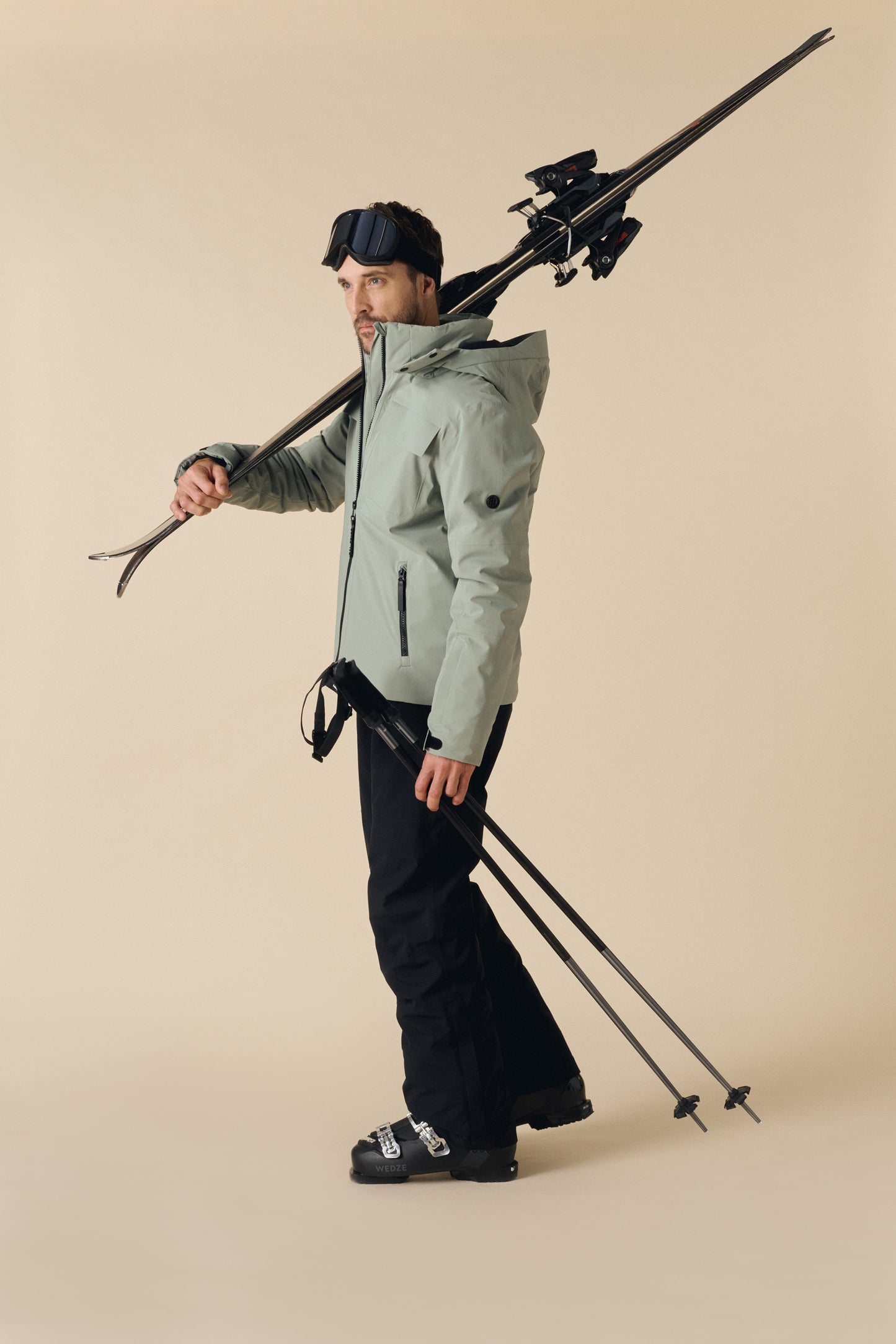Poivre Blanc 0600 Men's Ski Jacket Clay Green