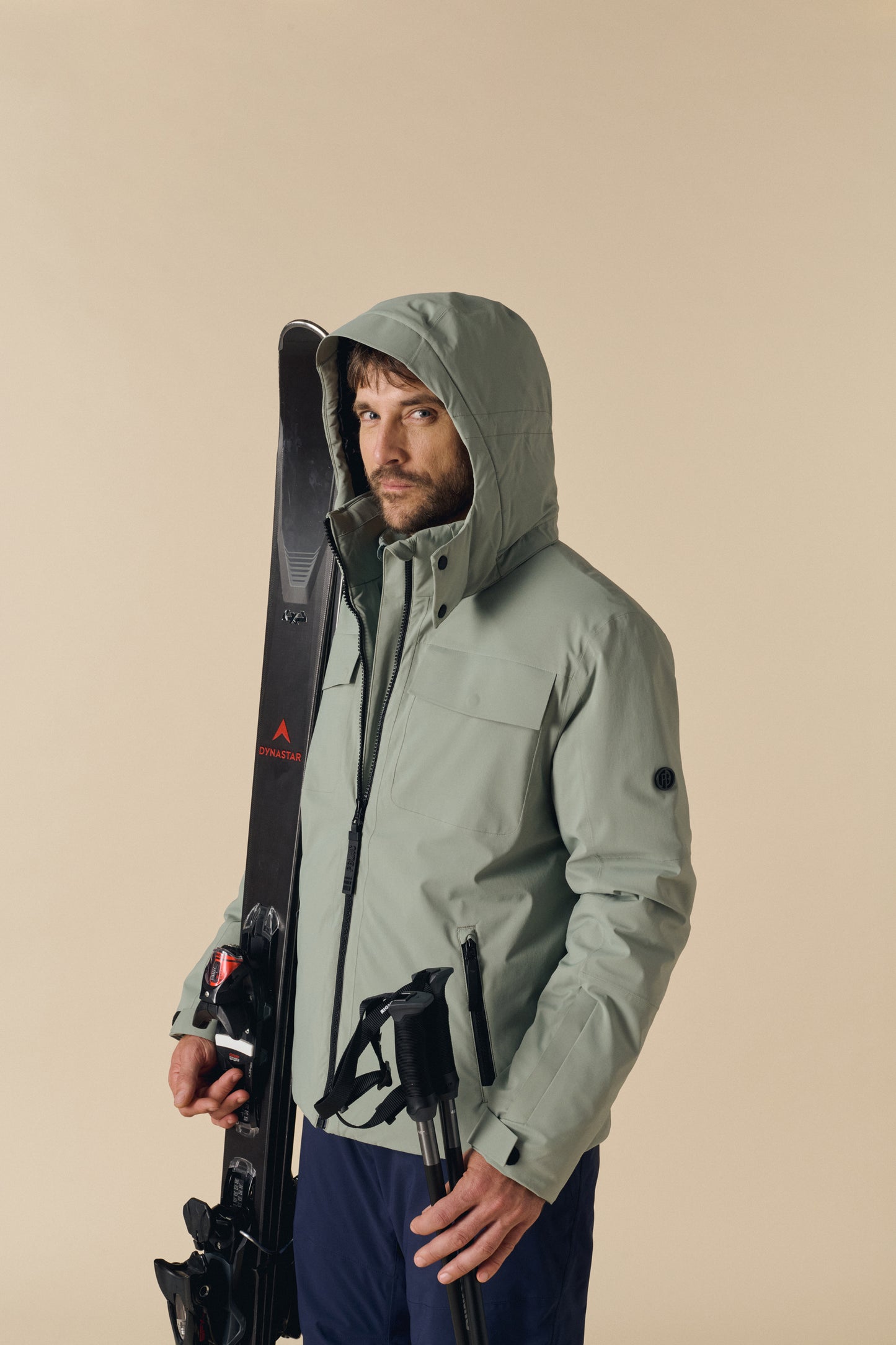 Poivre Blanc 0600 Men's Ski Jacket Clay Green