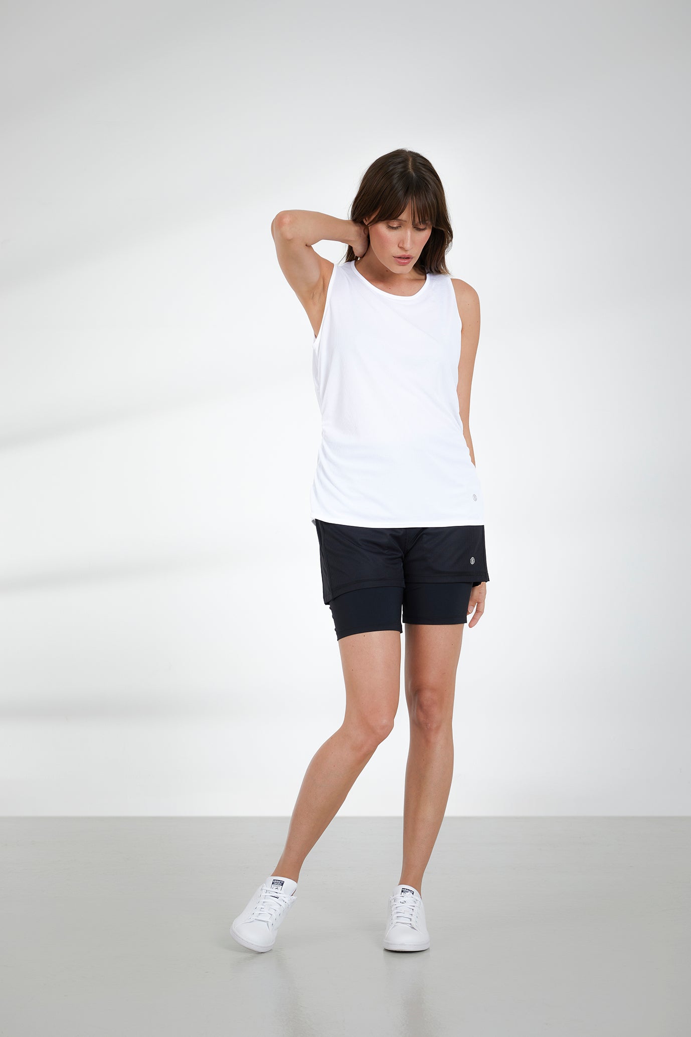 Women's Eco-Active Light Sleeveless Tank Top 2103 in Lagoon Blue