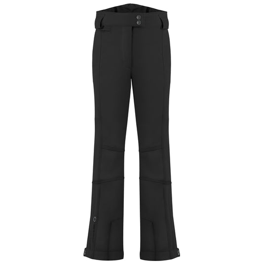(SHORT LEG) Poivre Blanc Women's Stretch Ski pant in Black 0820