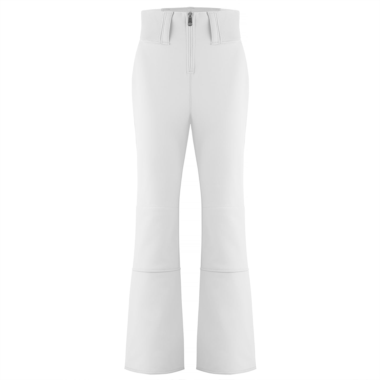 Poivre Blanc Junior Girl soft shell stretch ski pants in White 1121