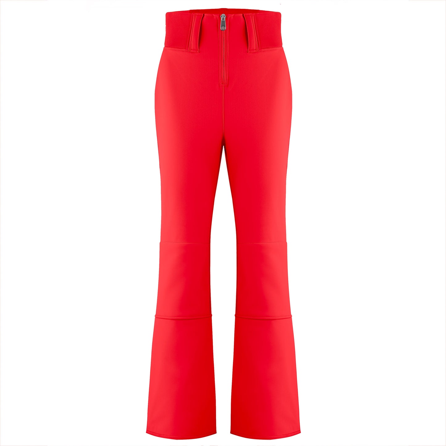 Poivre Blanc Women's soft shell stretch ski pants in Scarlet Red 1121