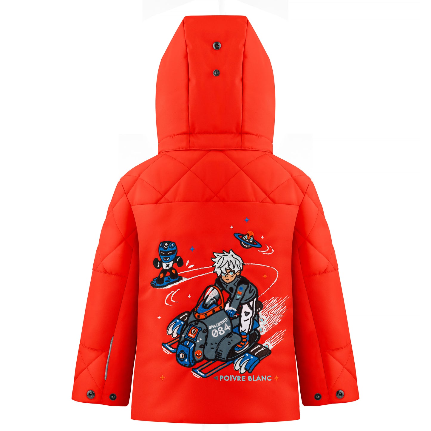 Poivre Blanc Baby Boy's Ski Jacket in Scarlet Red 0900