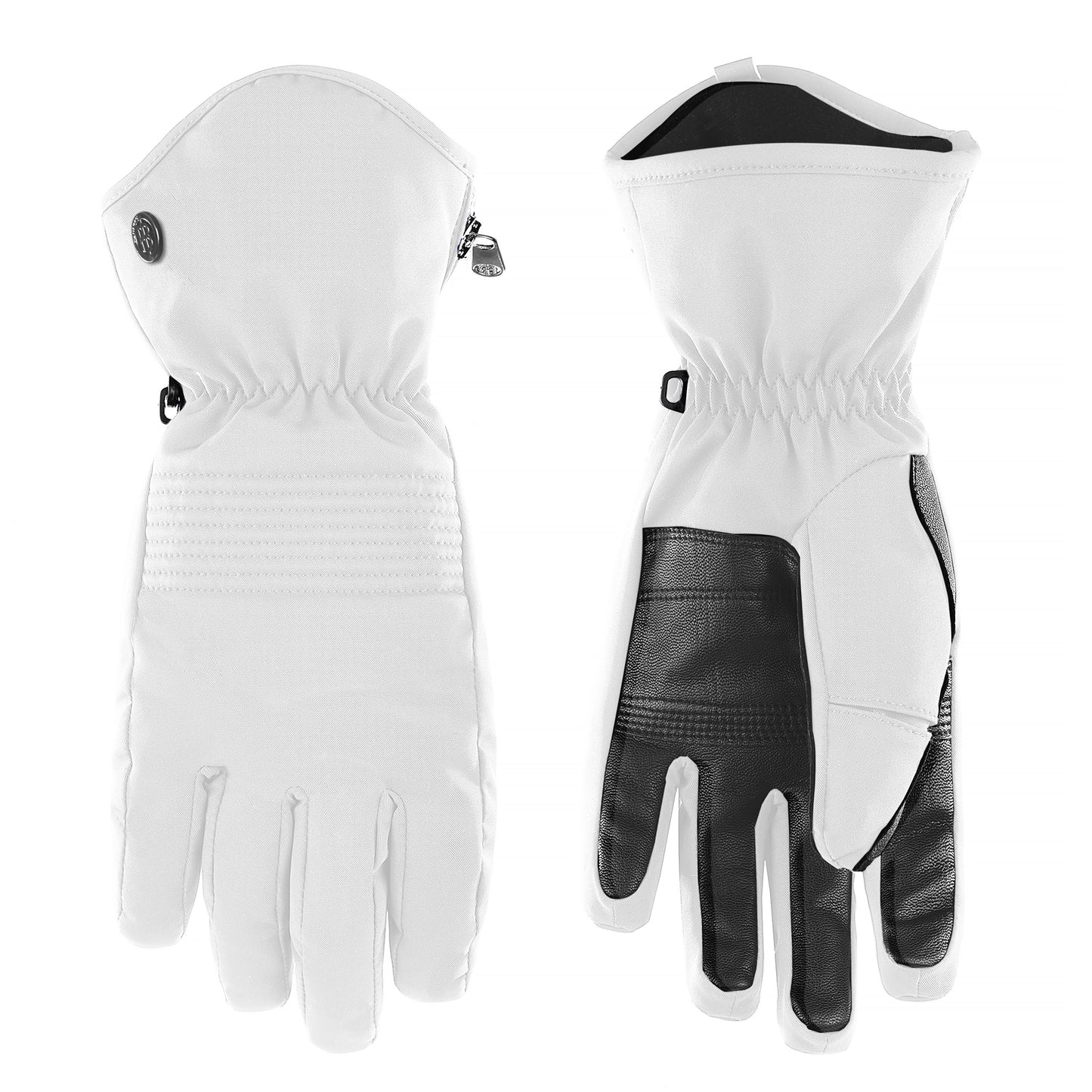 Women's Stretch Ski Gloves 0870 in Scarlet Red