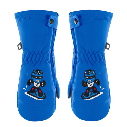 Poivre Blanc Baby Boy's Ski Mittens in King Blue 0973