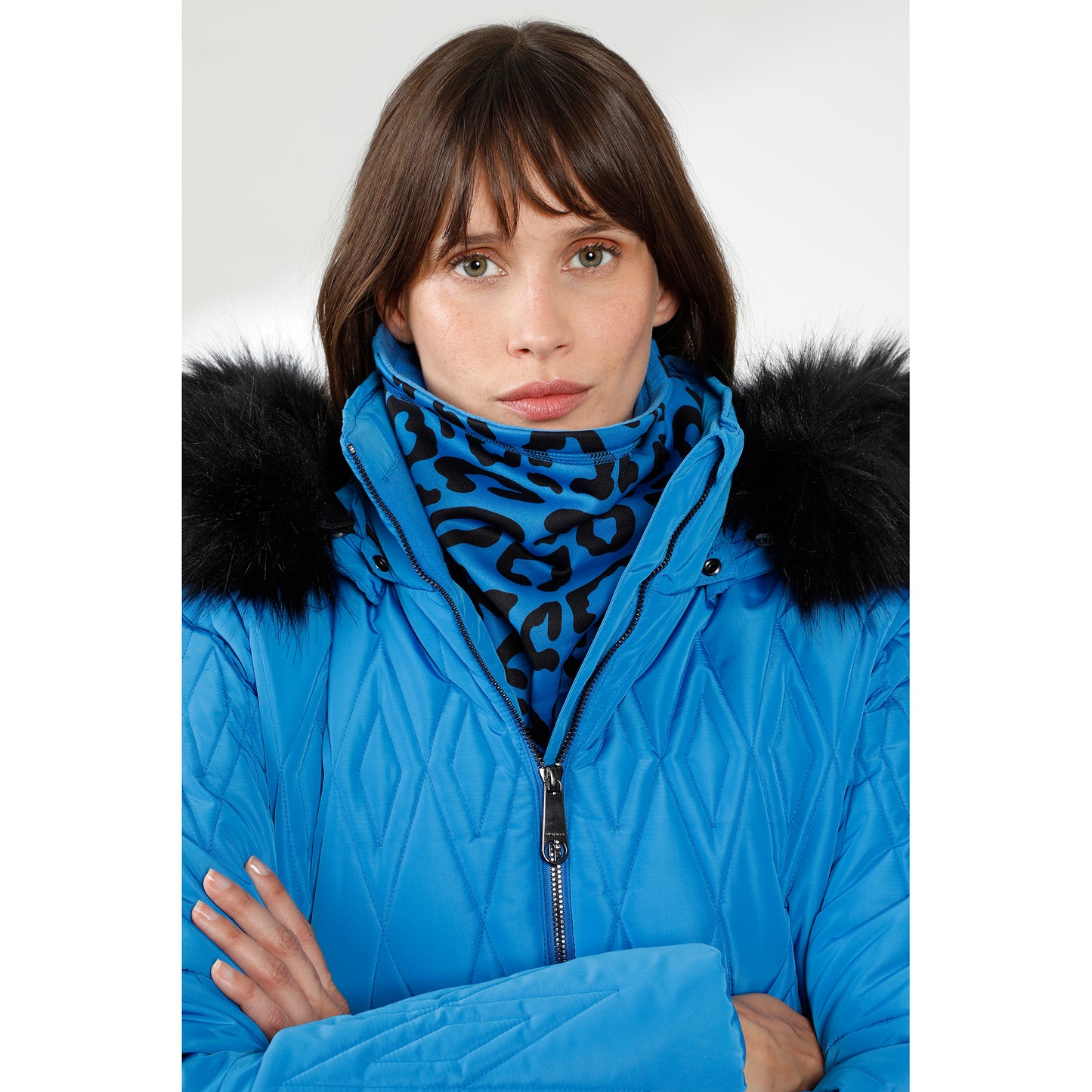 Poivre Blanc Women's Hybrid Ski jacket in White 1003