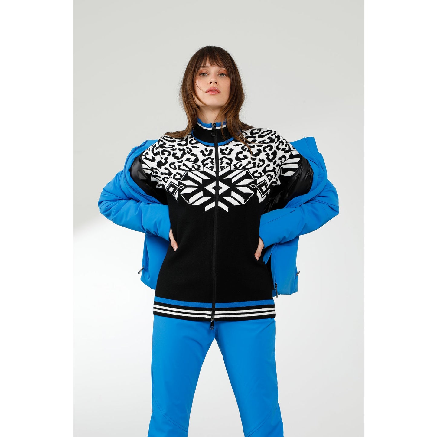 Women's Stretch Ski Jacket Paradise Green 0802