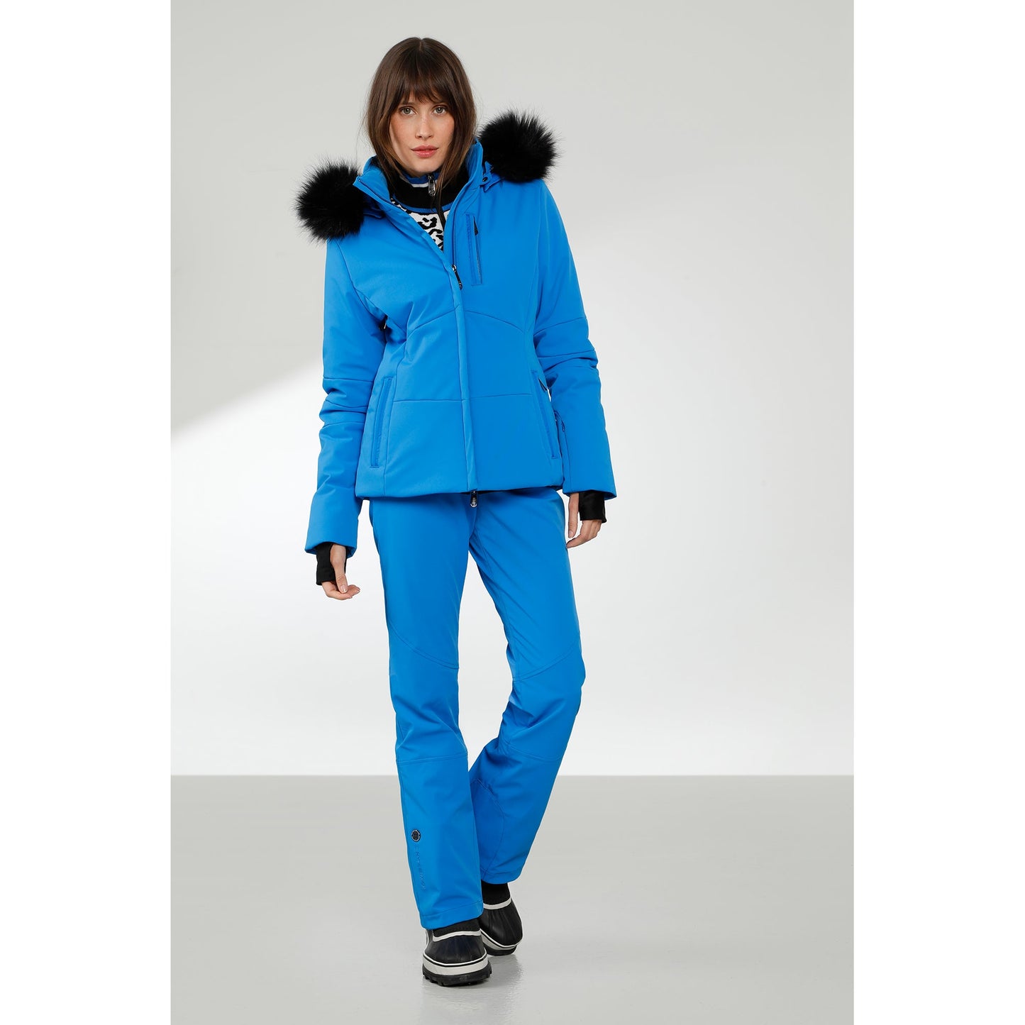 Women's Stretch Ski Jacket in Lavender Purple 0802