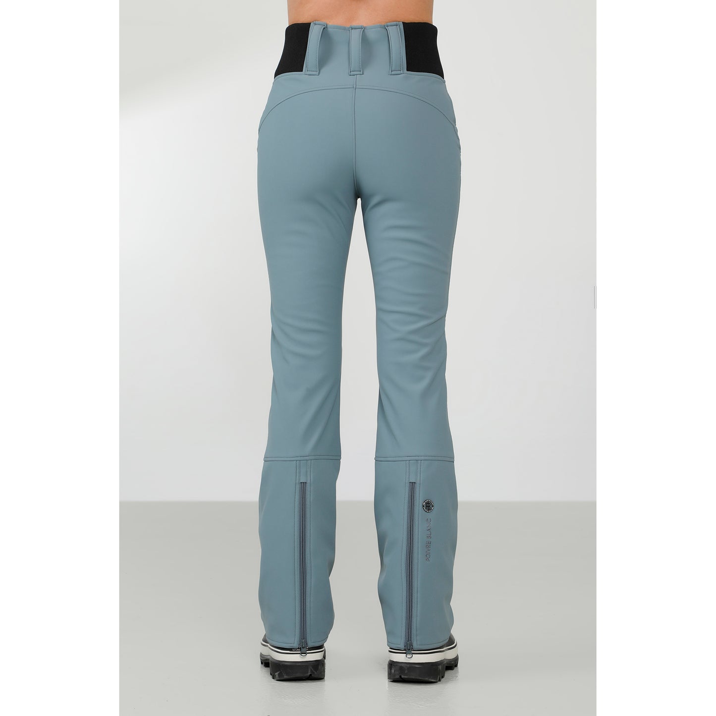 Poivre Blanc Women's soft shell stretch ski pants in Black 1121 (Regular length)