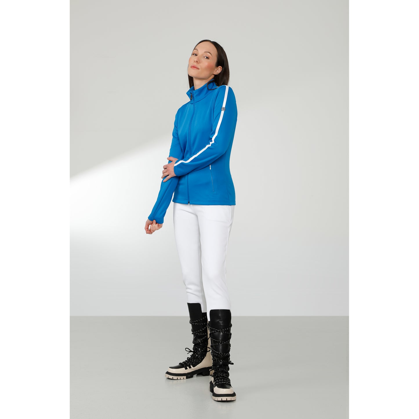 Poivre Blanc Women's Stretch fleece Black 1701