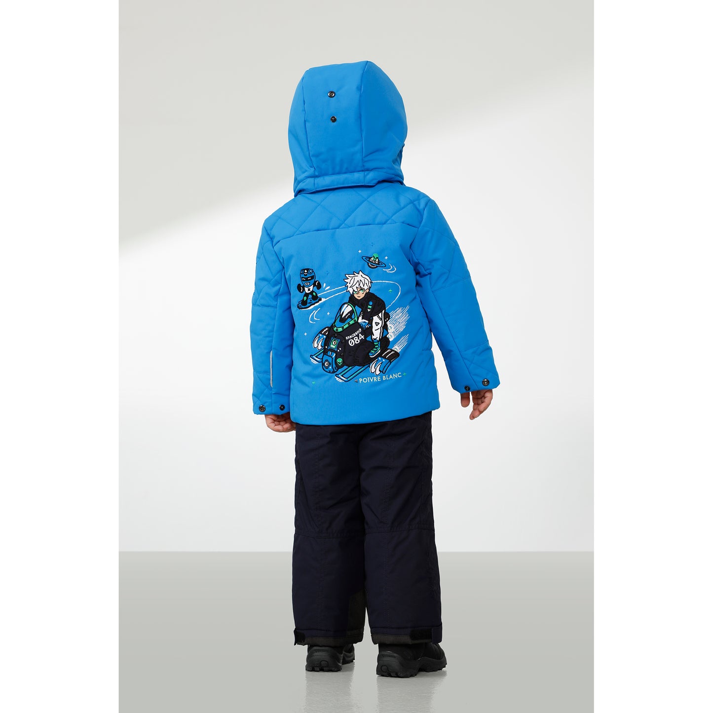 Poivre Blanc Baby Boy's Ski Jacket in Scarlet Red 0900