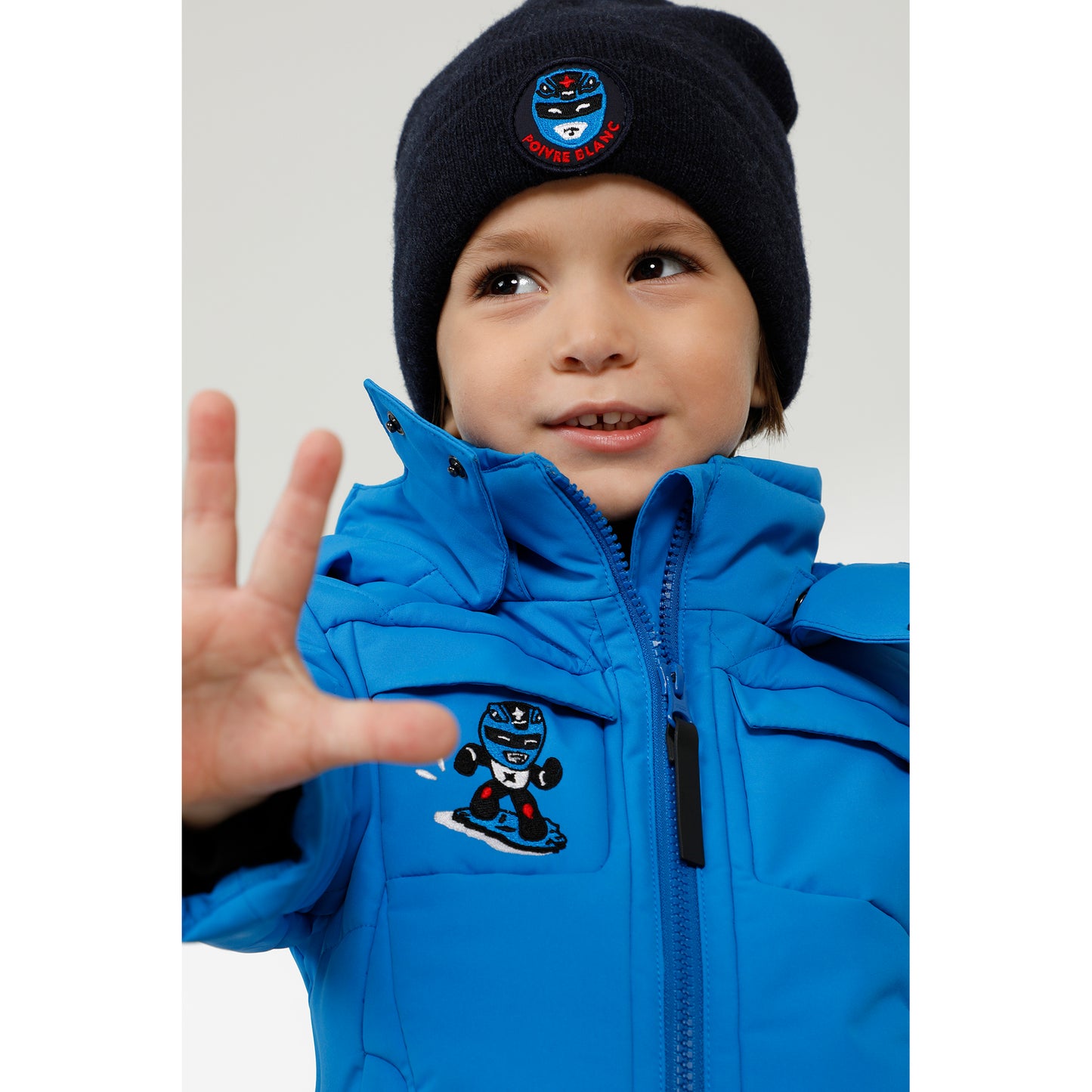 Poivre Blanc Baby Boy's Ski Jacket in Scarlet Red 0900