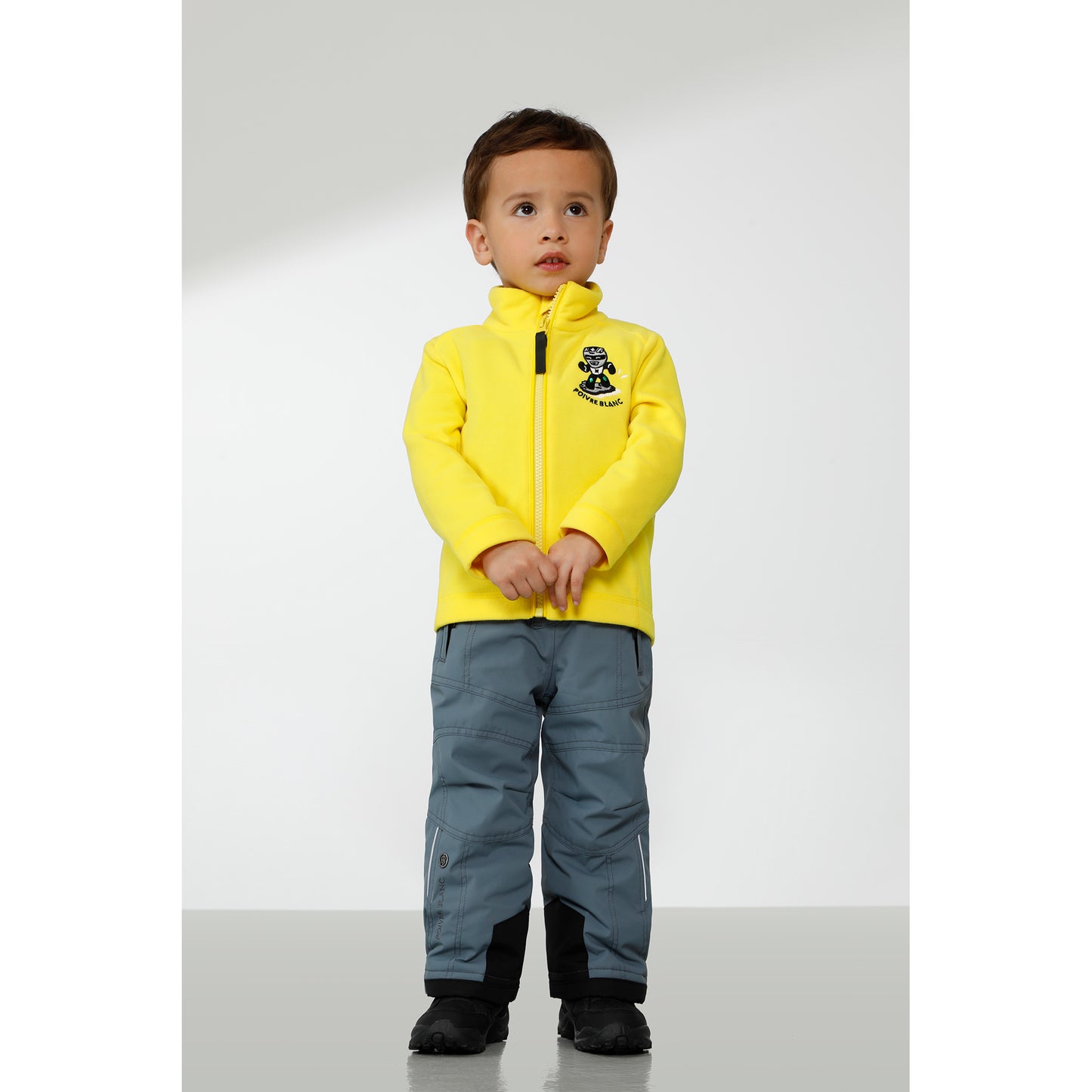 Poivre Blanc Baby Boy's Ski micro fleece jacket in King Blue 1510