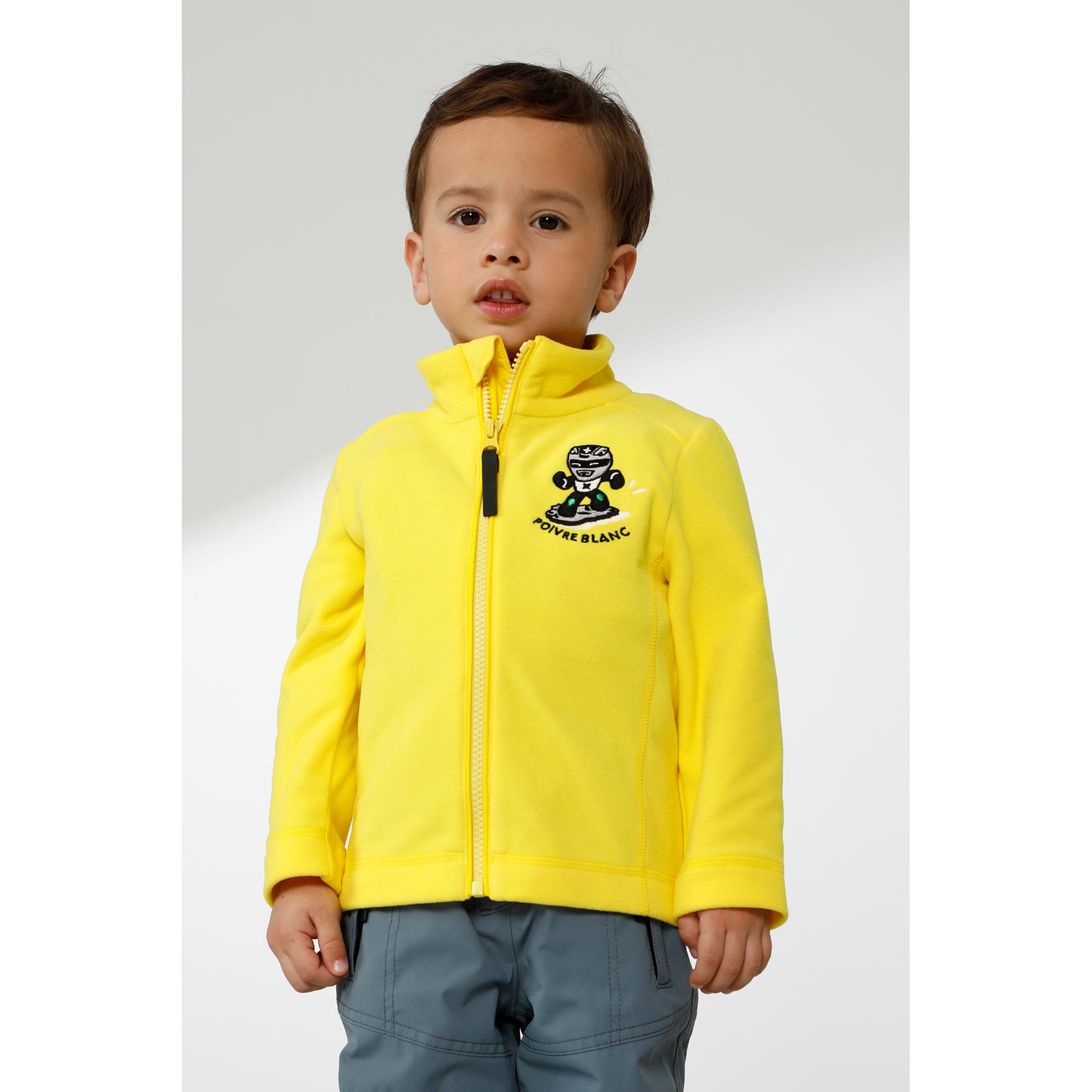 Poivre Blanc Baby Boy's Ski micro fleece jacket in King Blue 1510