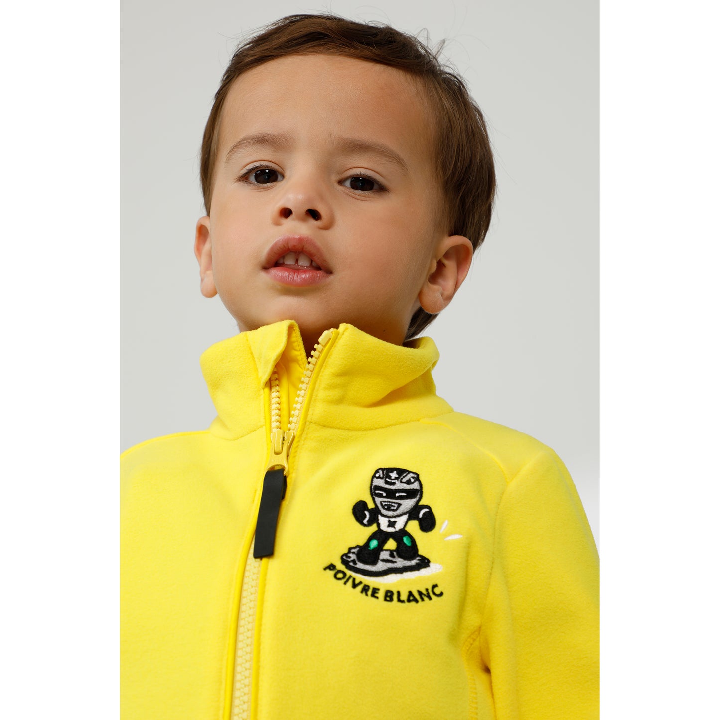 Poivre Blanc Baby Boy's Ski micro fleece jacket in King Blue 1510